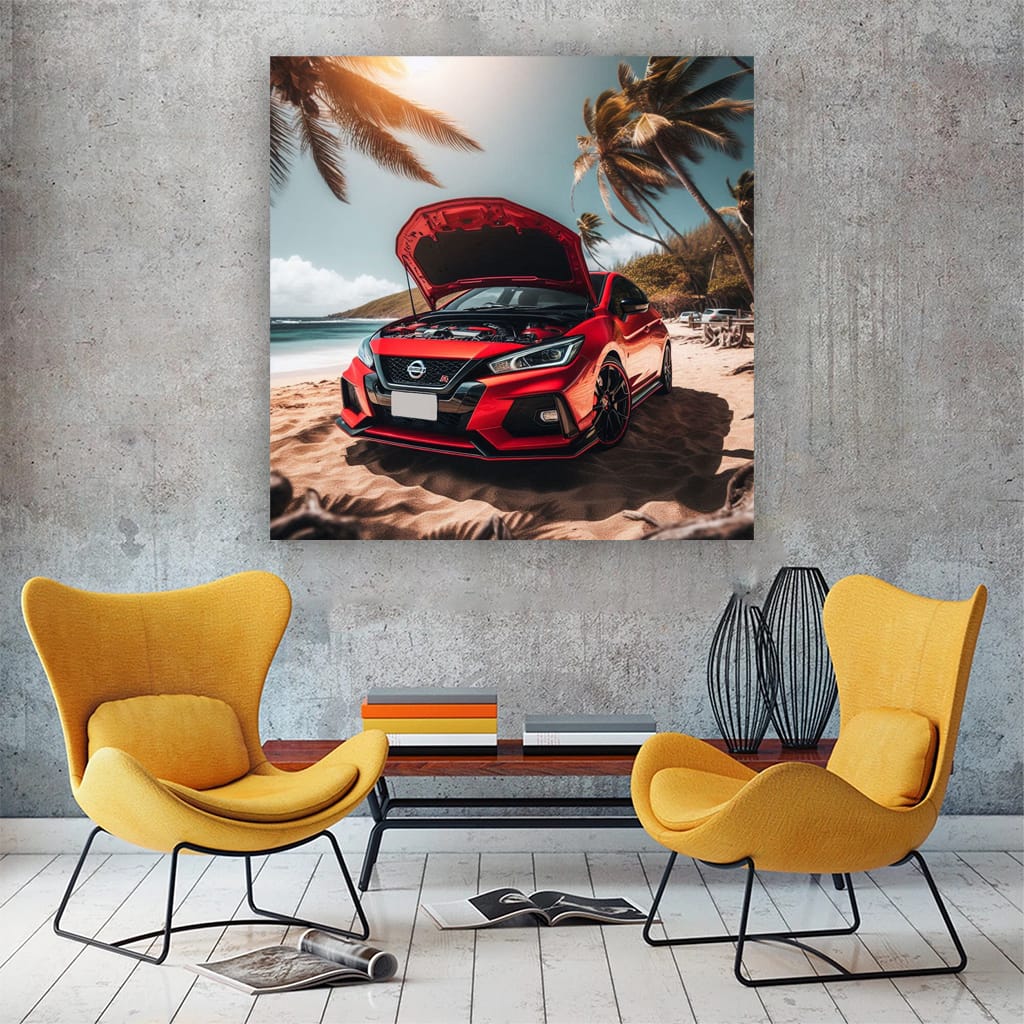 Nissan Pulsar Gtir On Bea Wall Art