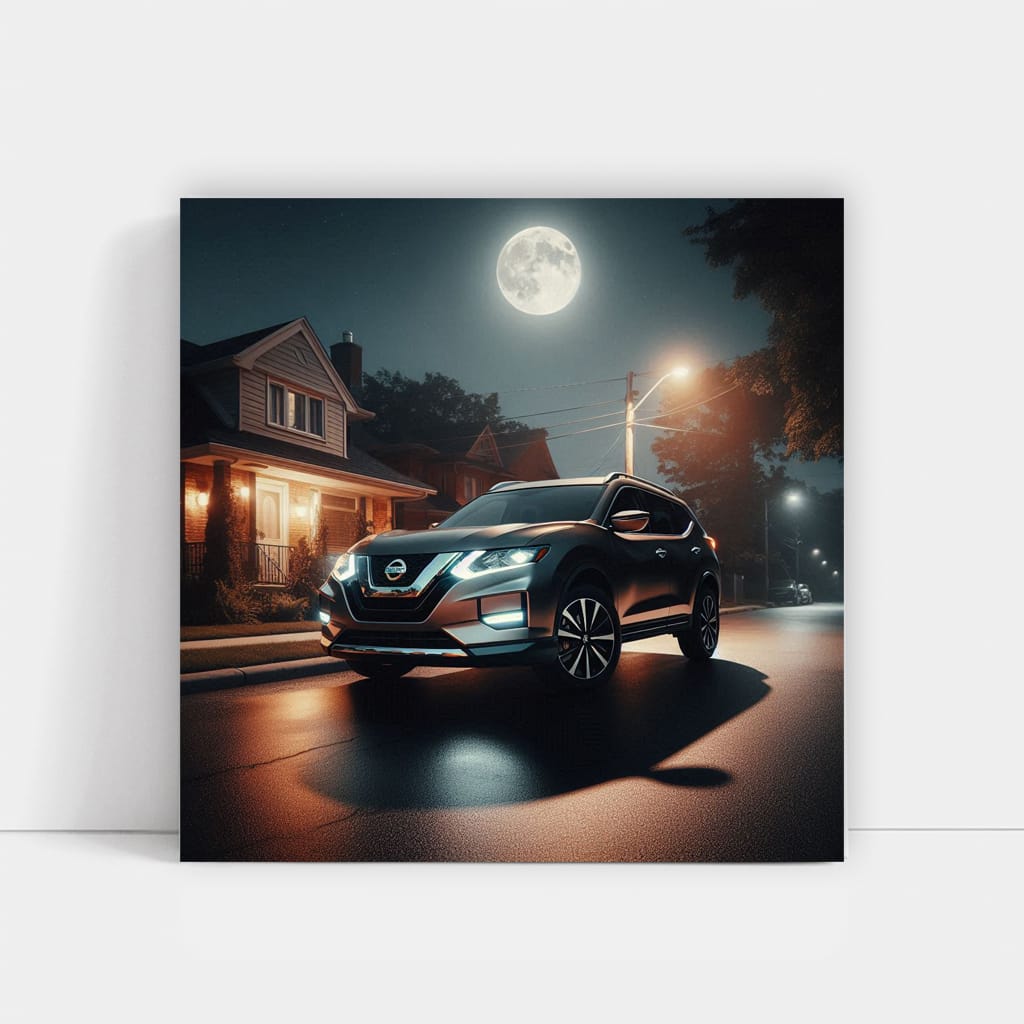 Nissan Rogue Midnight Edition - Sleek and Bold Design
