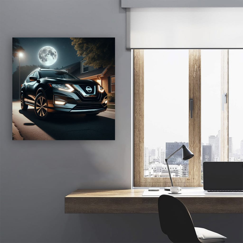 Nissan Rogue Night Wall Art