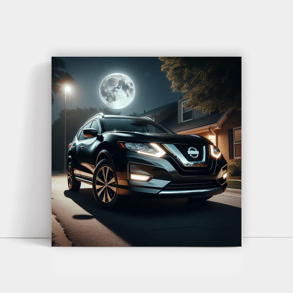 Nissan Rogue Night Wall Art