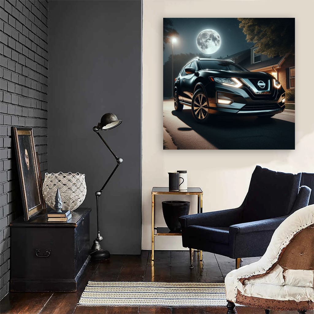 Nissan Rogue Night Wall Art