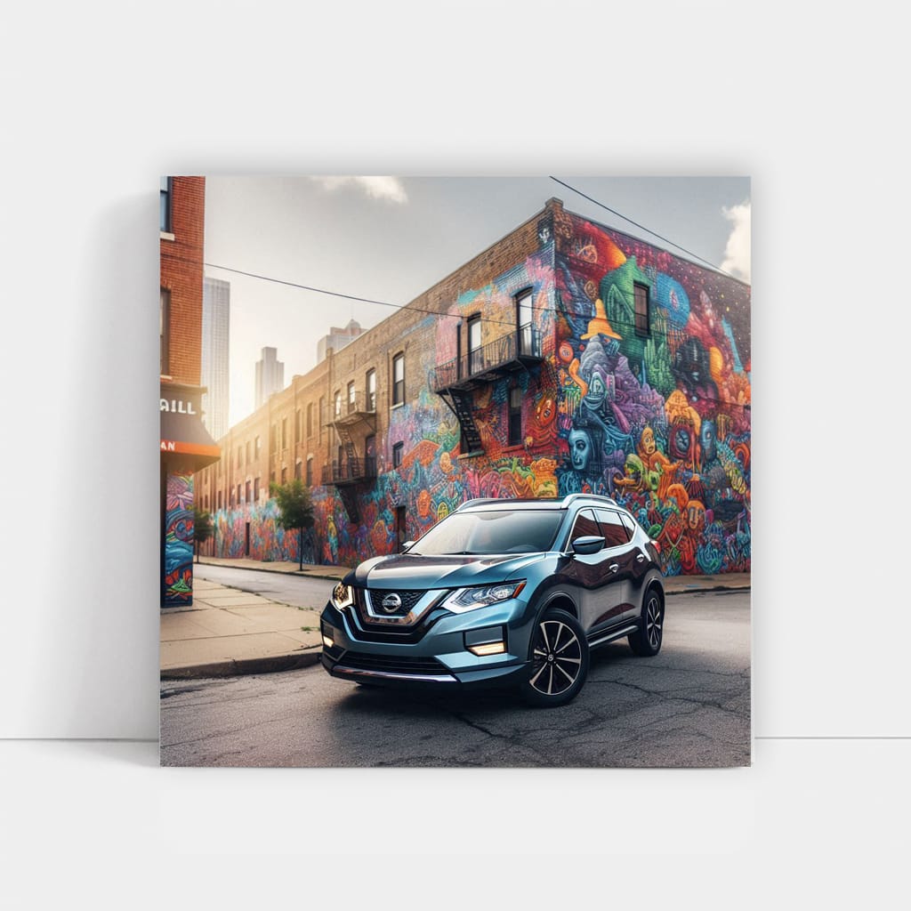 Nissan Rogue Paint Wall Art