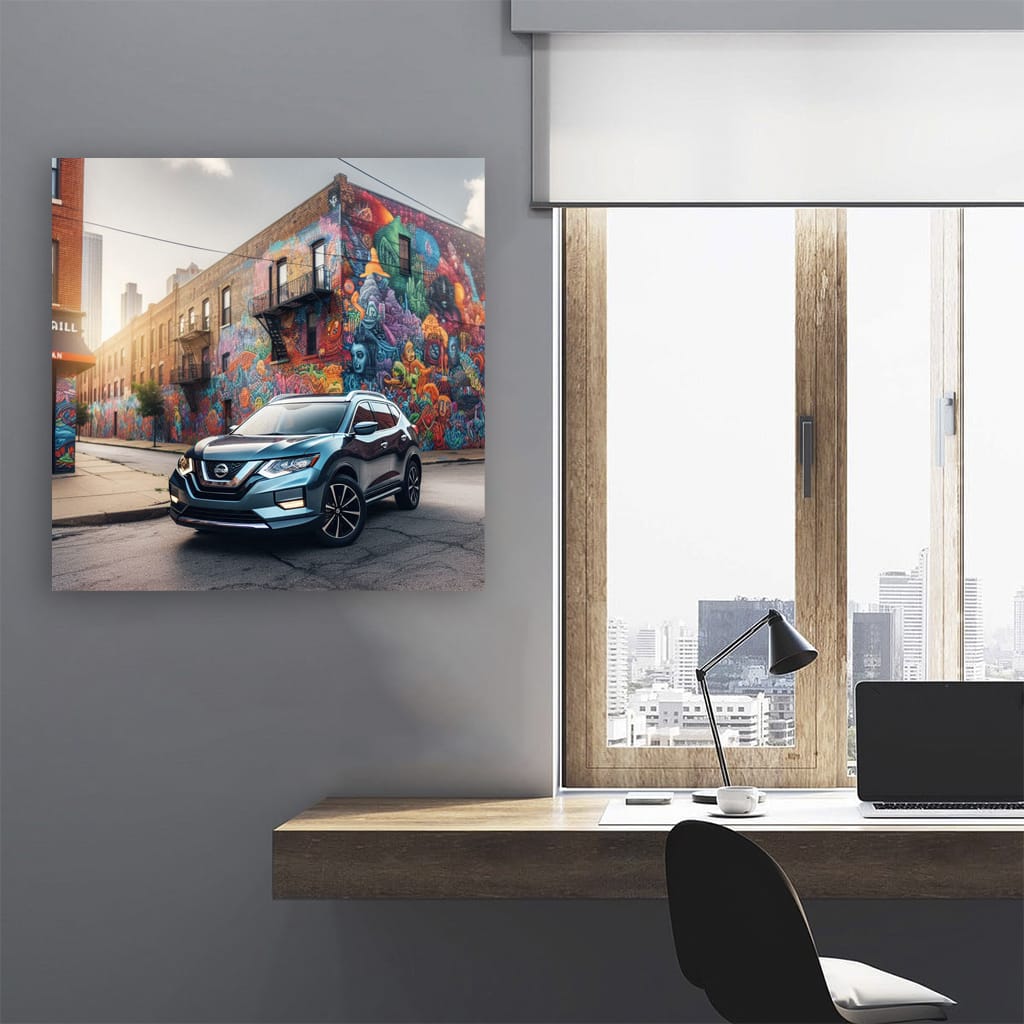 Nissan Rogue Paint Wall Art