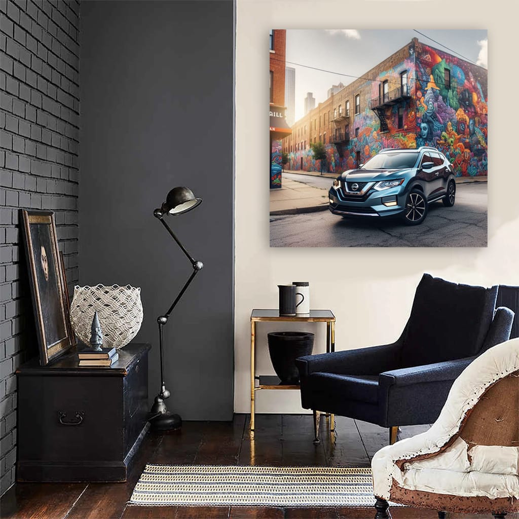 Nissan Rogue Paint Wall Art