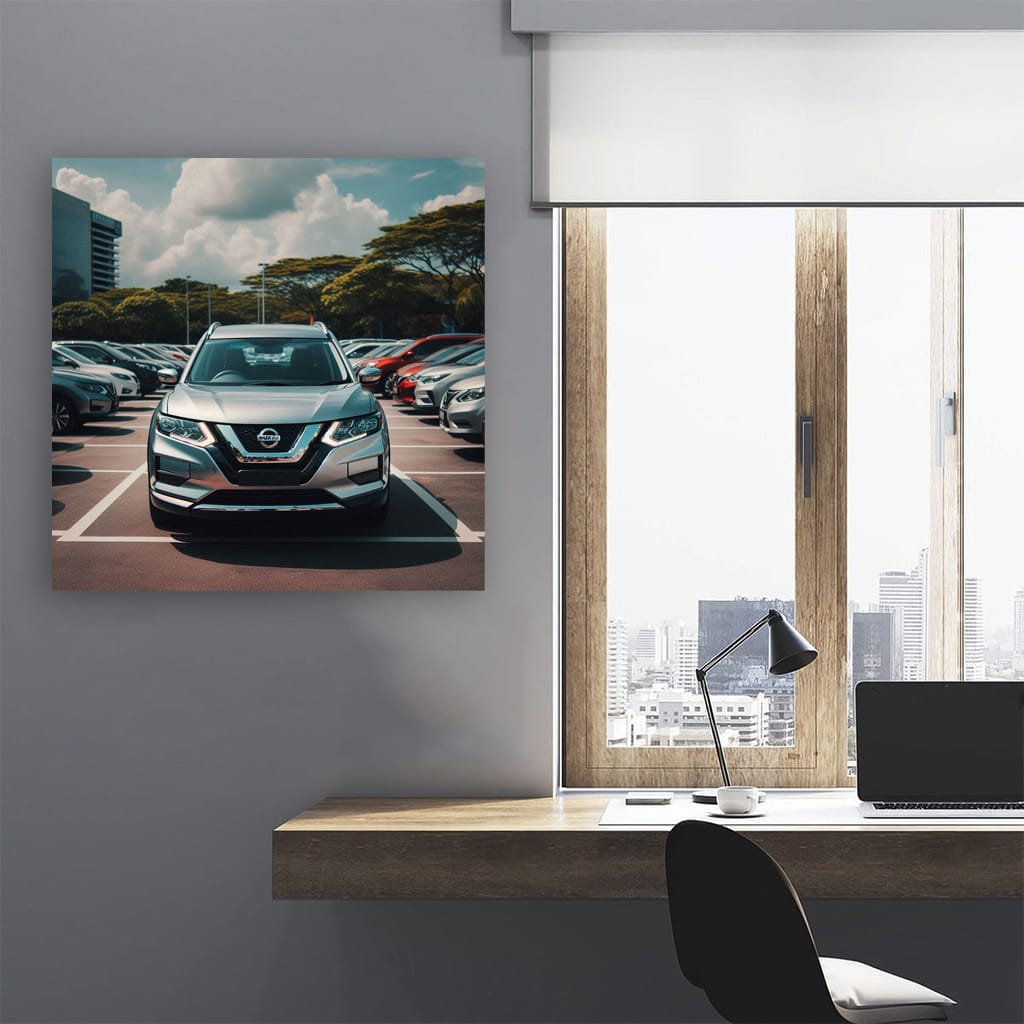 Nissan Rogue Parki Wall Art