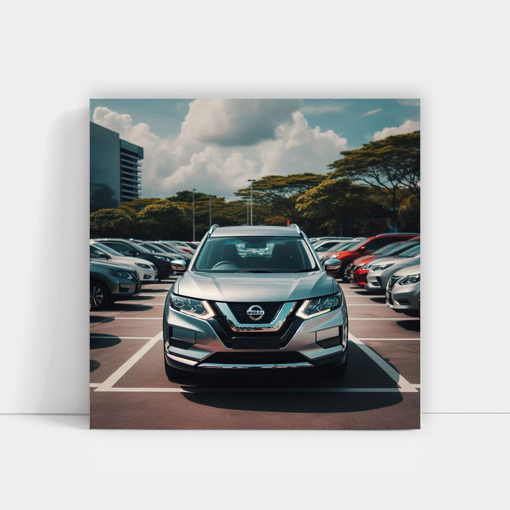 Nissan Rogue Parki Wall Art