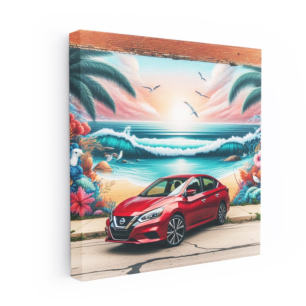 Nissan Sentra Paint Wall Art