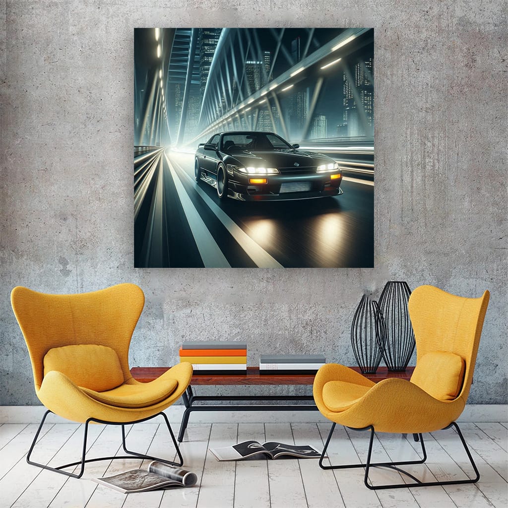 Nissan Silvia S13 Brid Wall Art