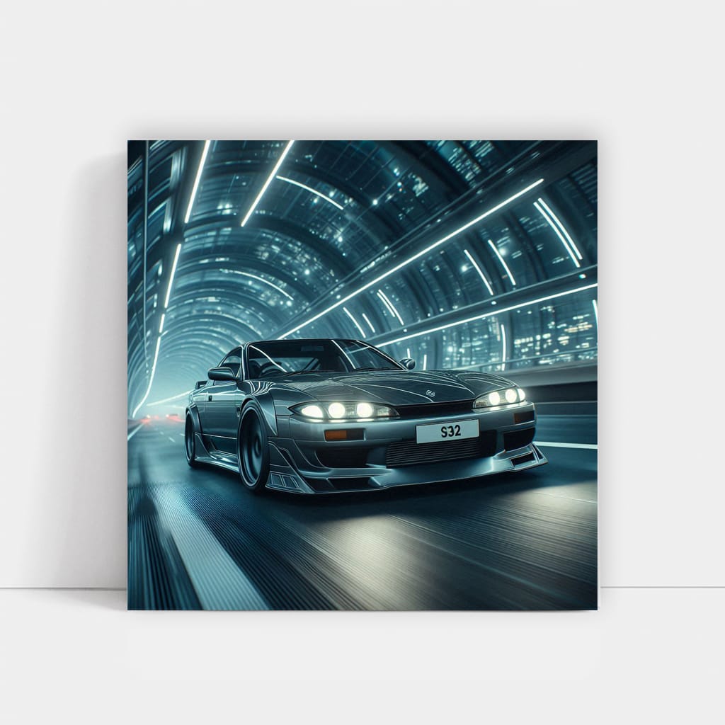 Nissan Silvia S13 Bridge Wall Art