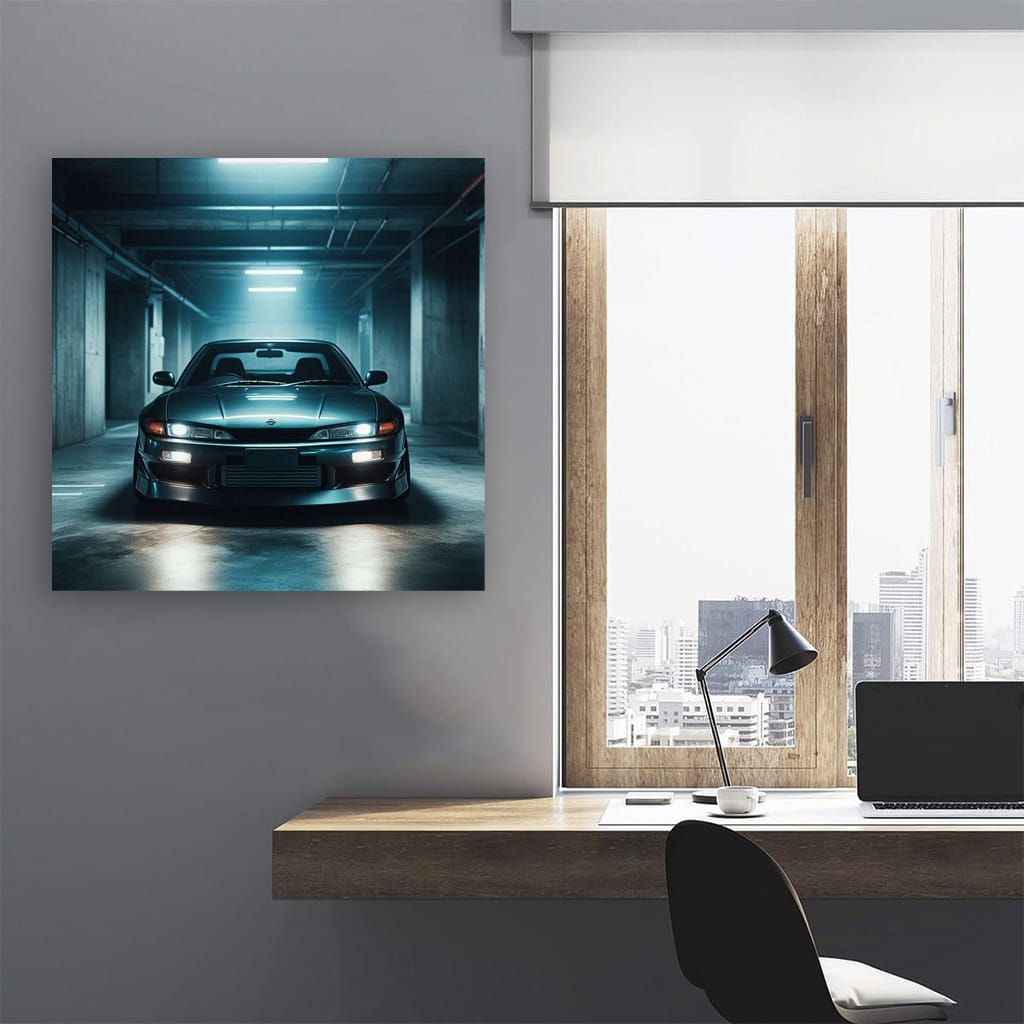 Nissan Silvia S13 Parki Wall Art