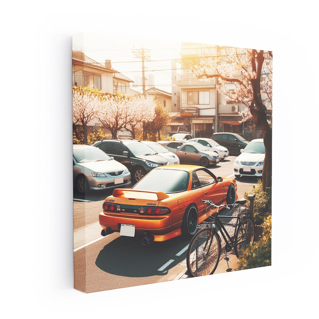 Nissan Silvia S13 Parking Wall Art