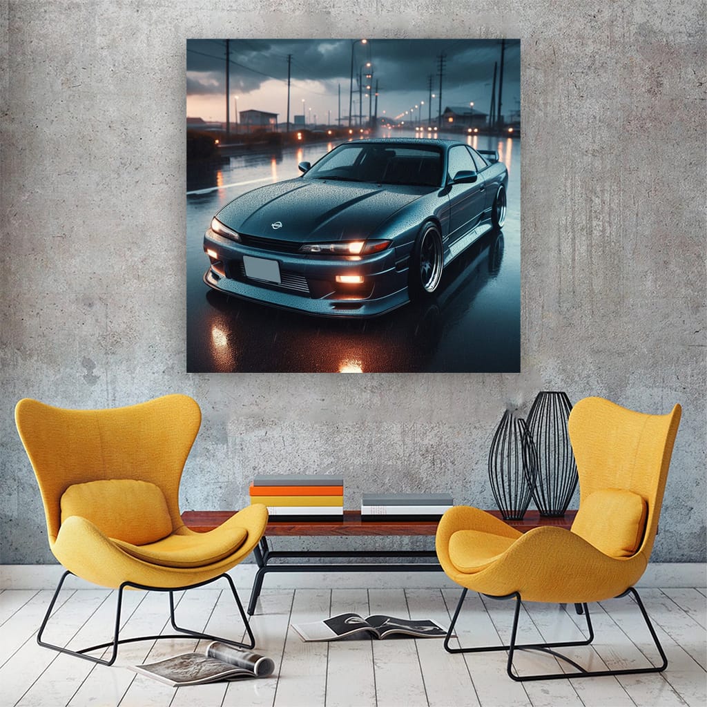 Nissan Silvia S13 Thundersto Wall Art