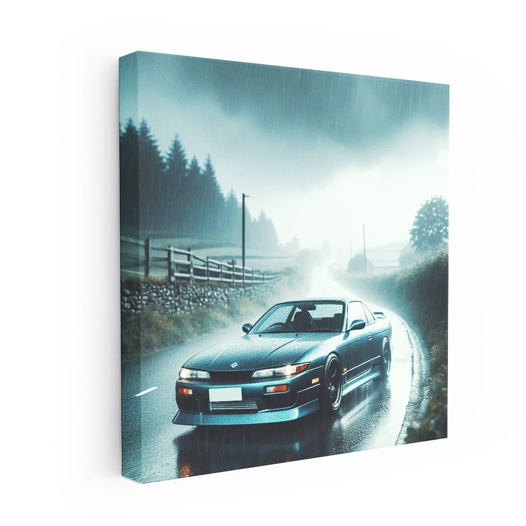 Nissan Silvia S13 Thunderstorm Wall Art