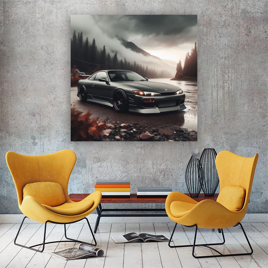 Nissan Silvia S14 in Cloudy Weather - Timeless Classic