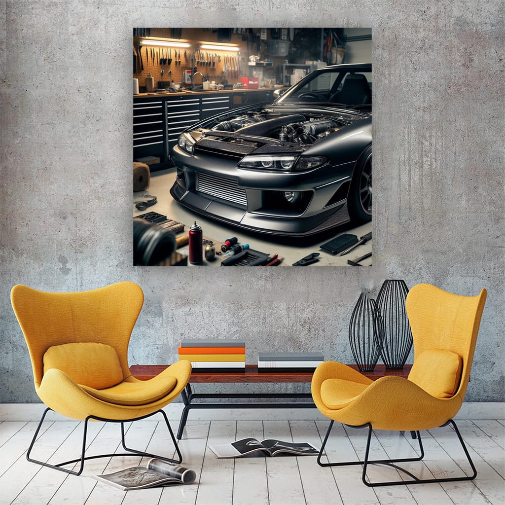 Nissan Silvia S14 Ho Wall Art