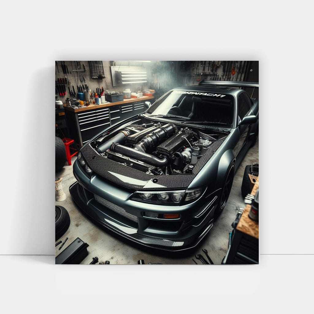 Nissan S14 Silvia Hood - Sleek and Sporty Style