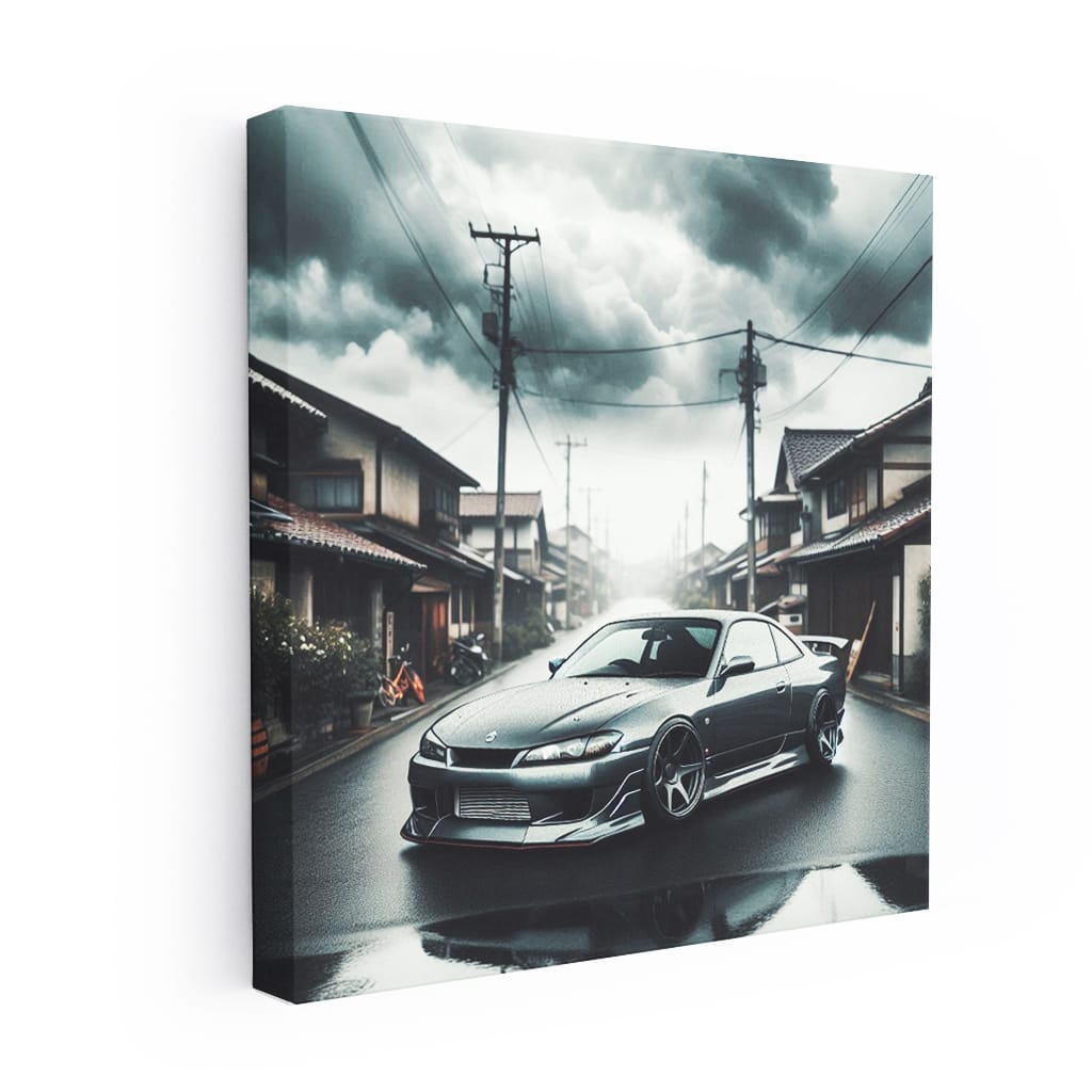 Nissan Silvia S15 Cloudy Weath Wall Art