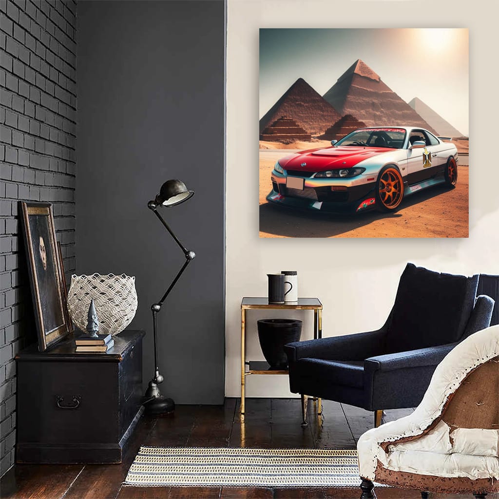 Nissan Silvia S15 Egypt Wall Art