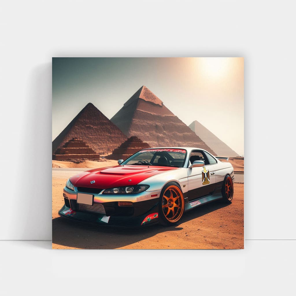 Nissan Silvia S15 Egypt Wall Art