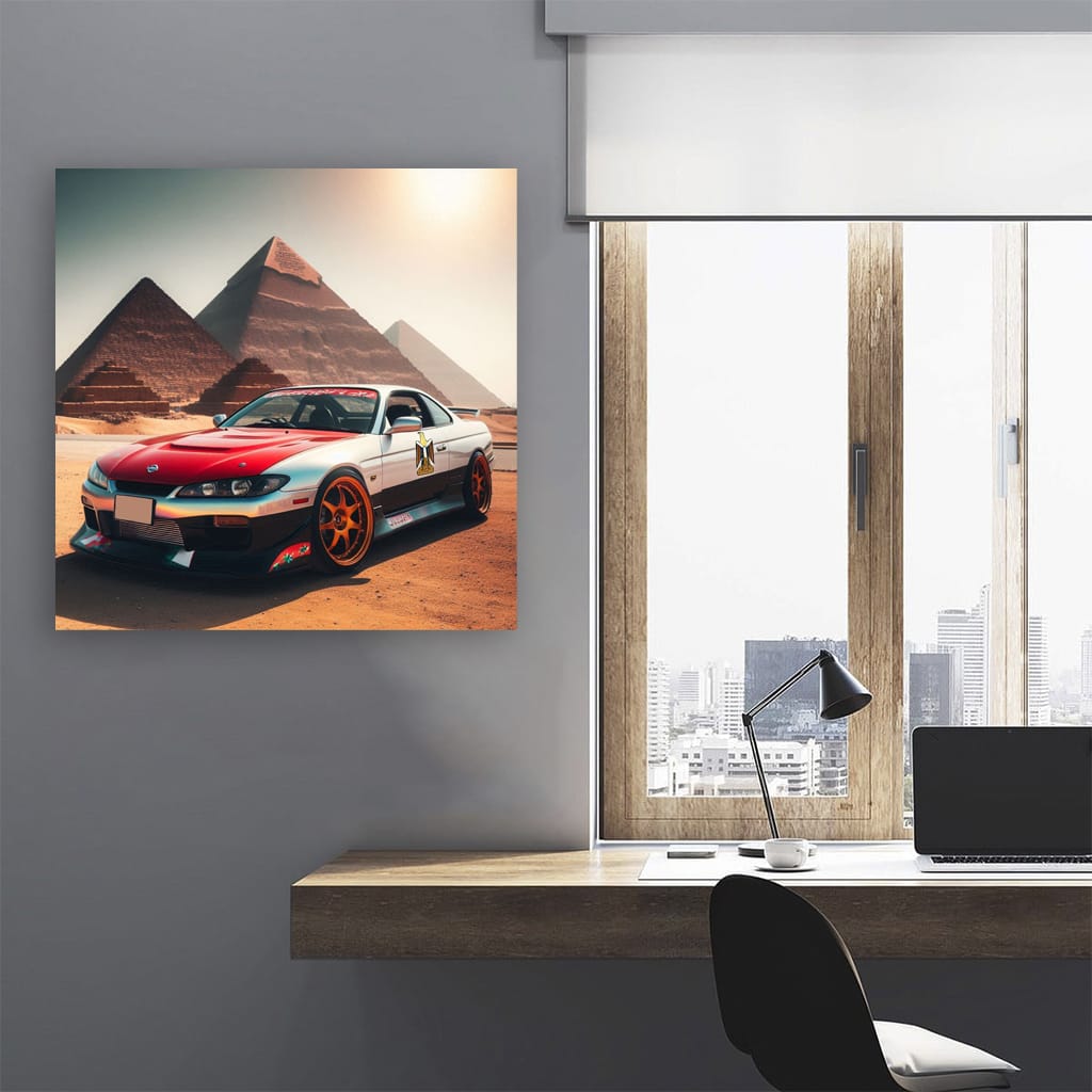 Nissan Silvia S15 Egypt Wall Art