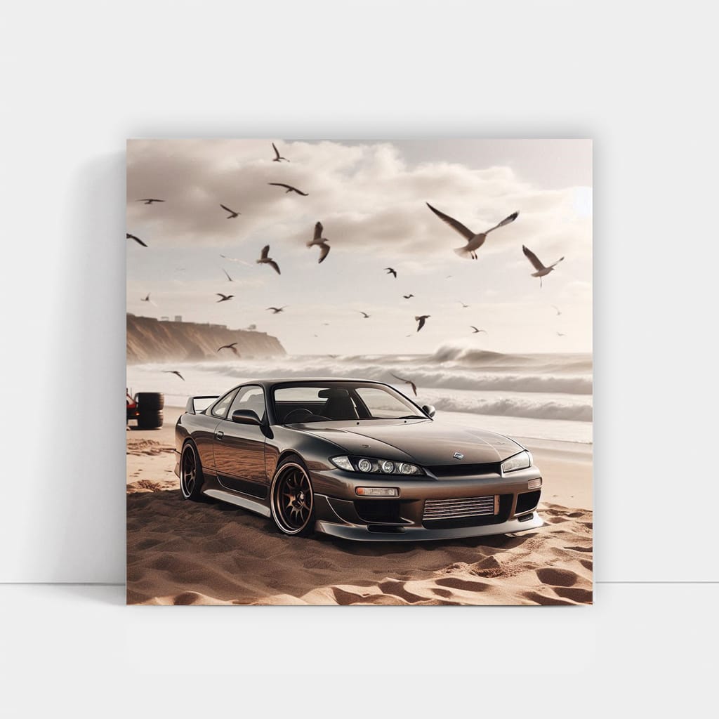 Nissan Silvia S15 Beachside Elegance - Sporty Icon