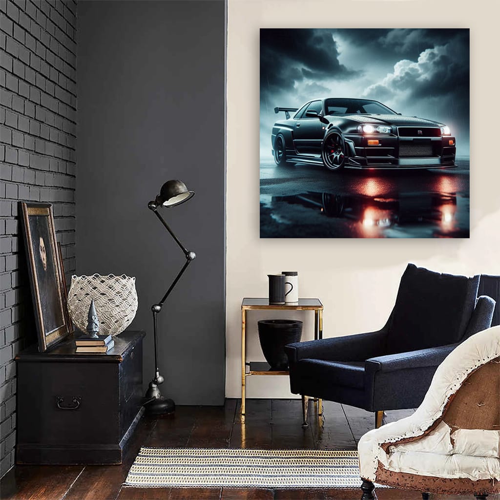 Nissan GT-R Skyline in Overcast Conditions - Power Unleashed