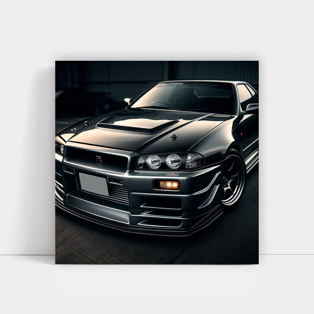 Nissan GT-R Skyline Hood - Power and Performance Icon
