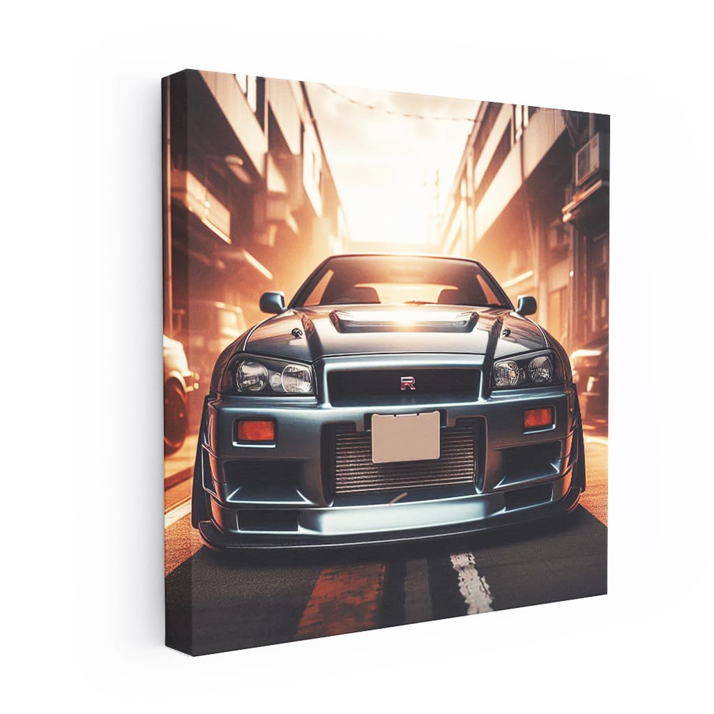 Nissan Skyline Gtr Hood Wall Art