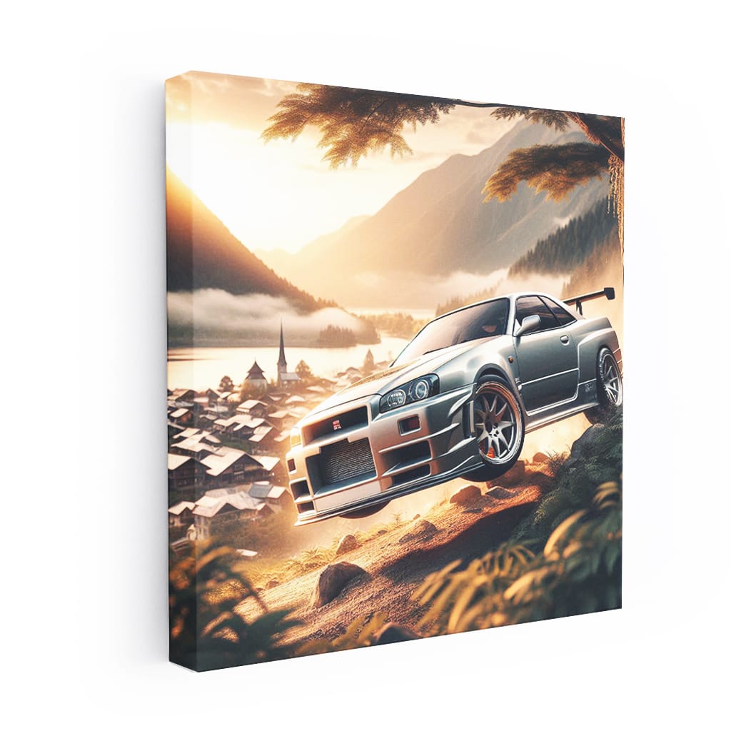 Nissan Skyline Gtr Natu Wall Art