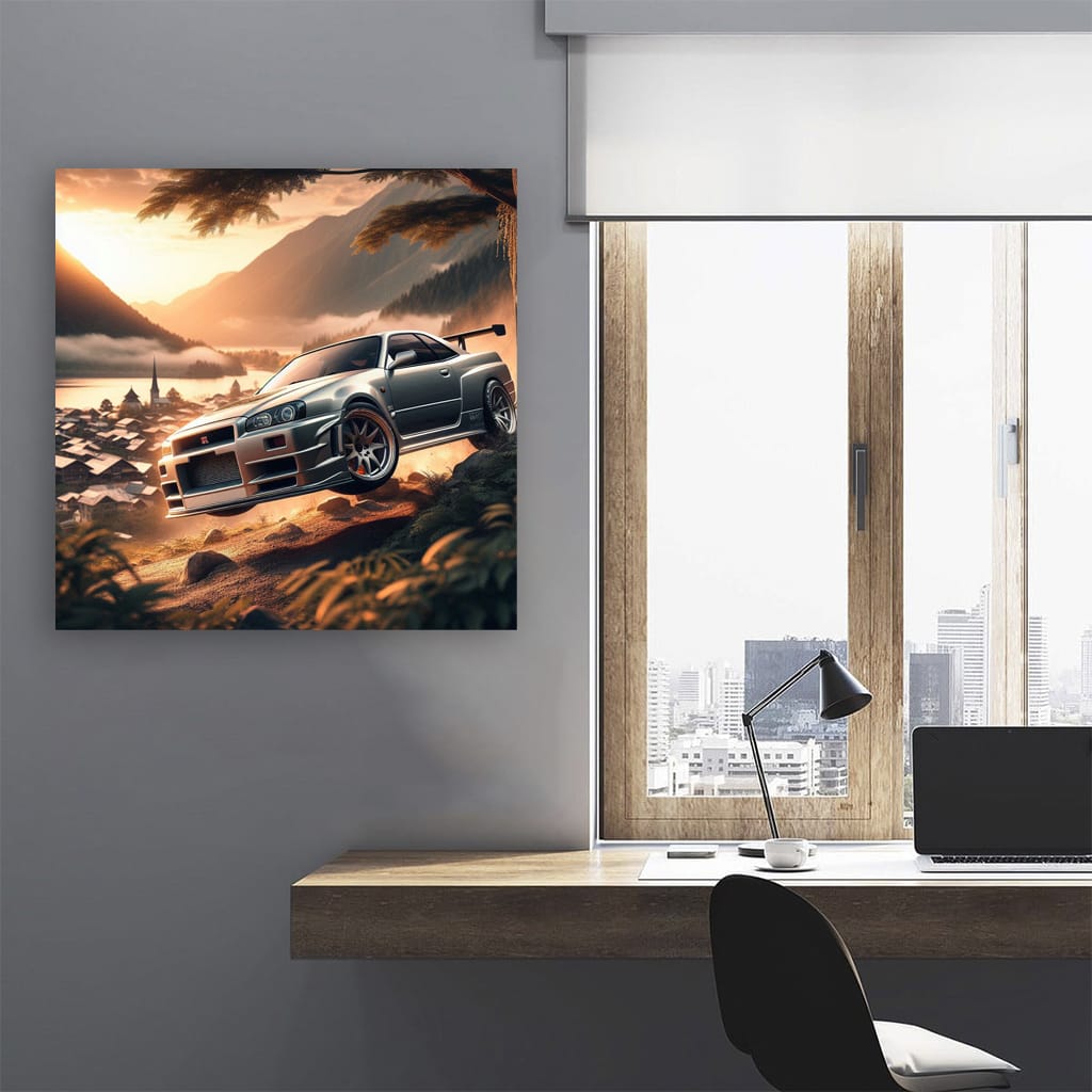 Nissan Skyline Gtr Natu Wall Art