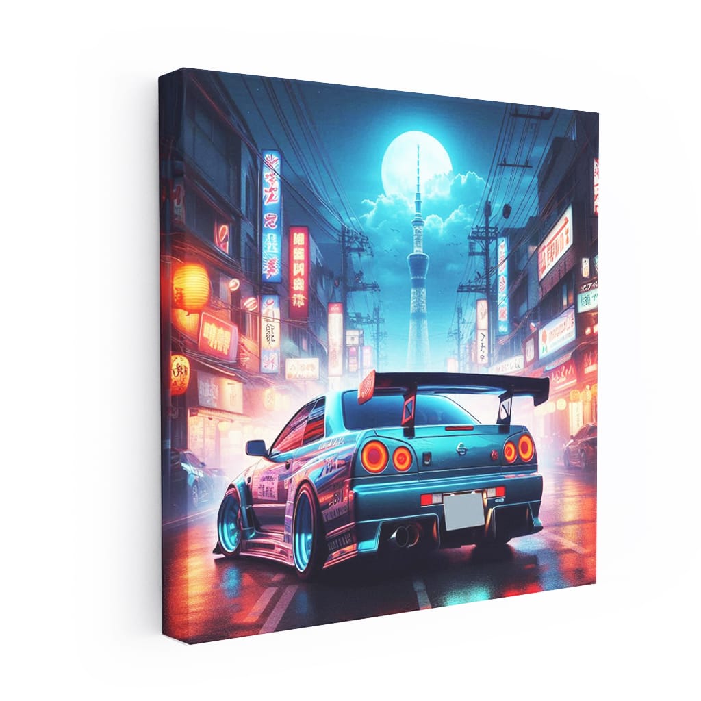 Nissan Skyline Gtr Ne Wall Art