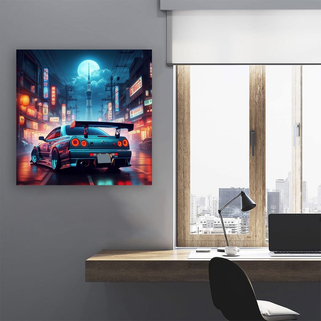 Nissan Skyline Gtr Ne Wall Art