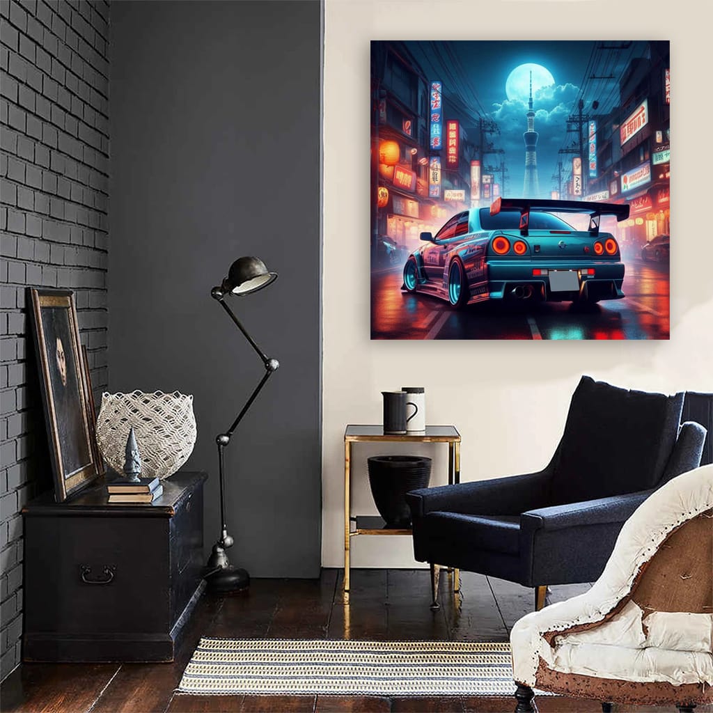 Nissan Skyline Gtr Ne Wall Art