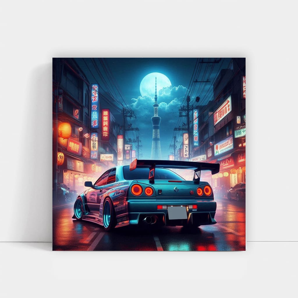 Nissan Skyline Gtr Ne Wall Art