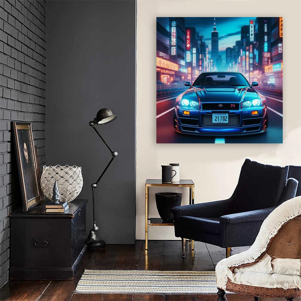 Nissan GT-R Skyline Neon - Iconic Performance Machine