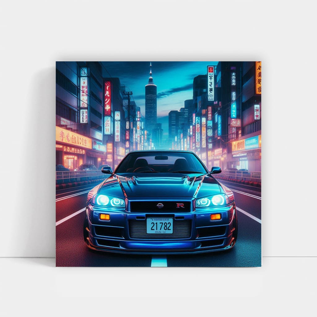 Nissan GT-R Skyline Neon - Iconic Performance Machine