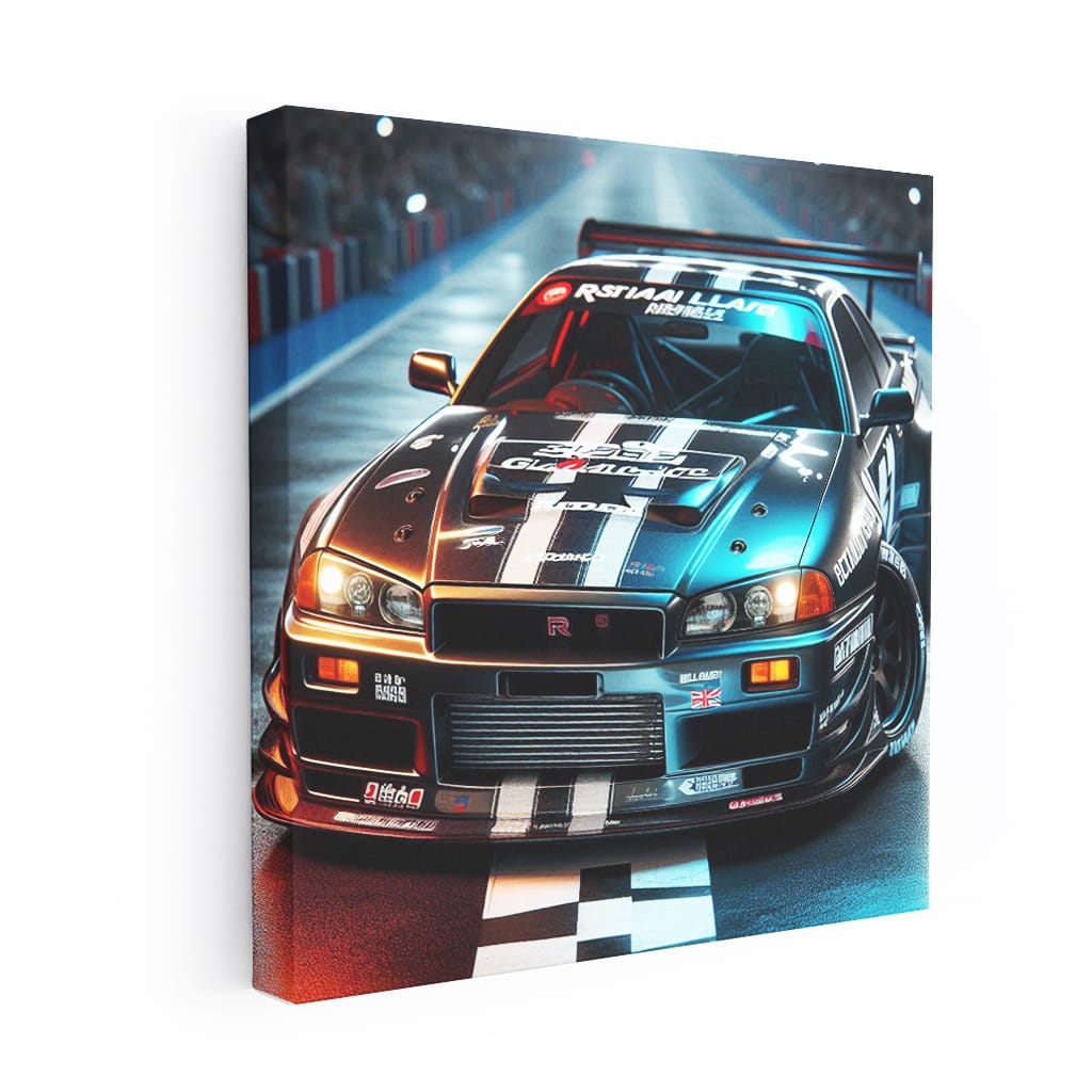 Nissan Skyline Gtr Race Ri Wall Art