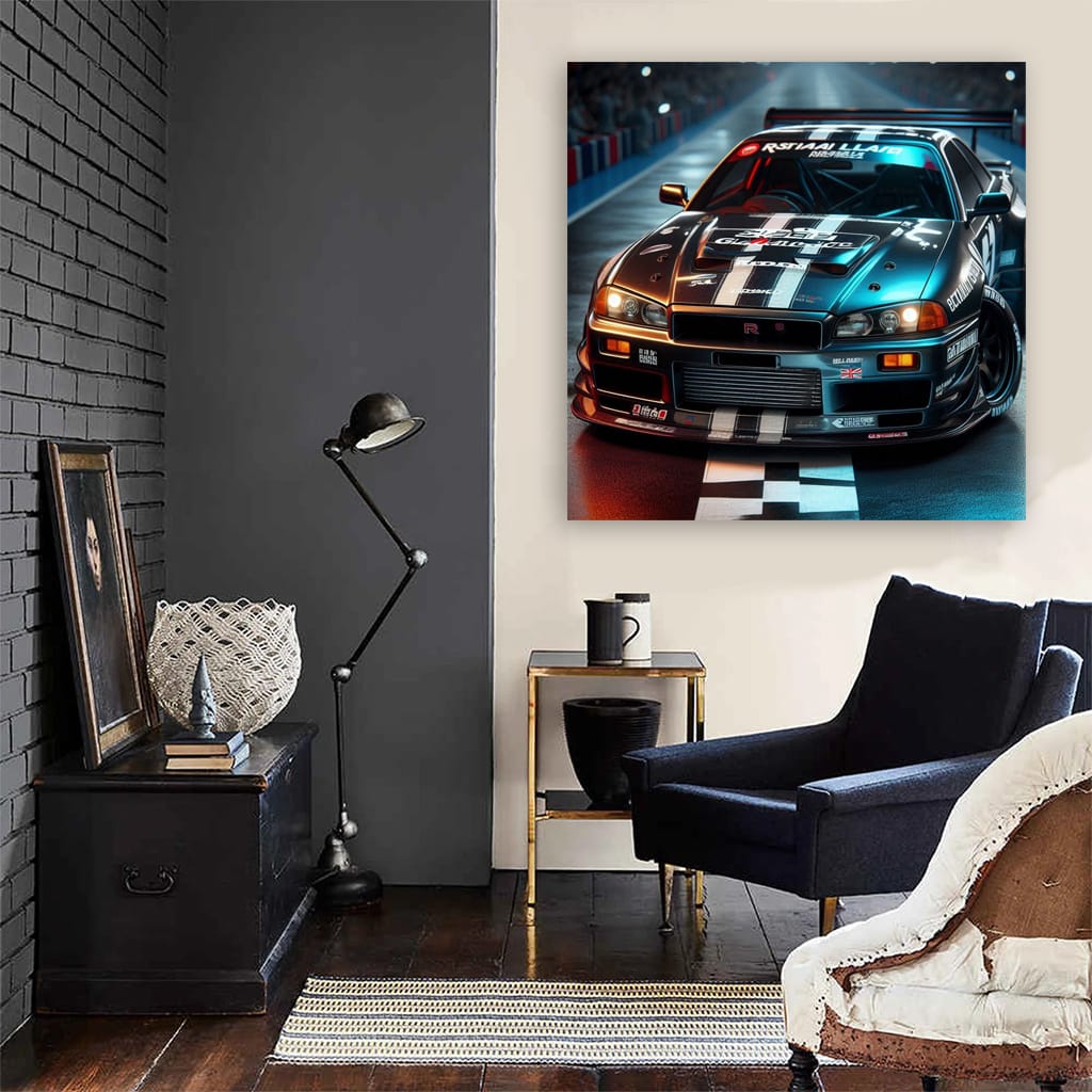 Nissan GT-R Skyline Race Car - Power and Precision