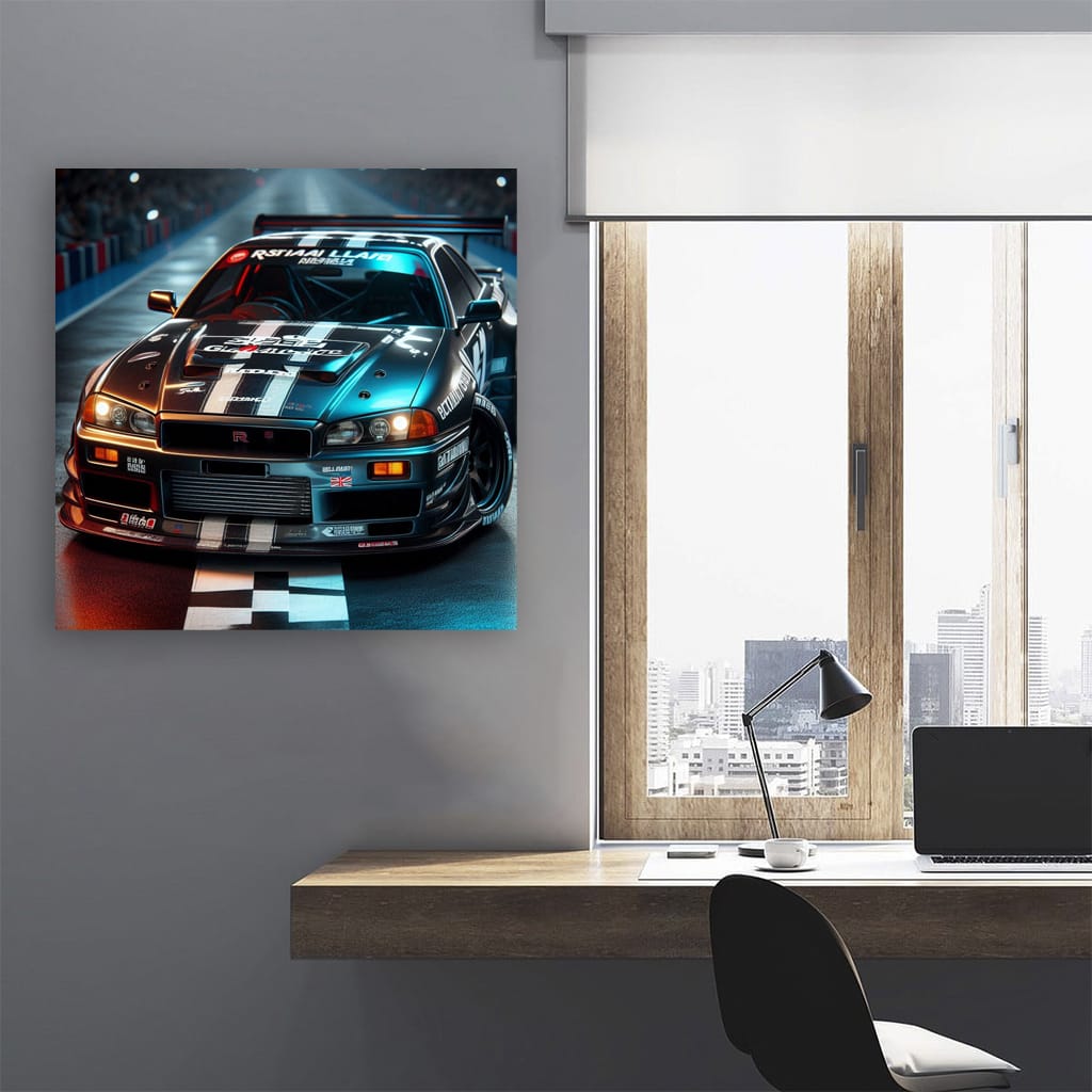 Nissan GT-R Skyline Race Car - Power and Precision