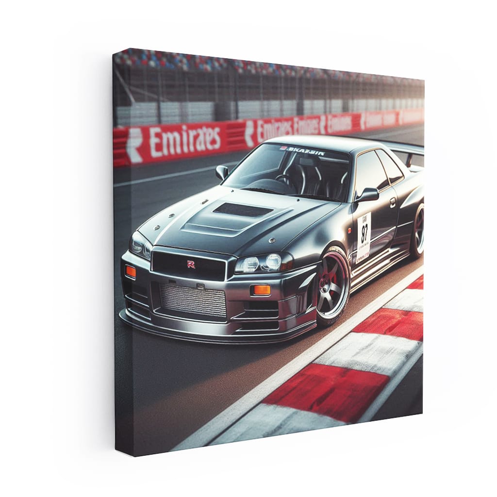 Nissan Skyline Gtr Race Ring Wall Art