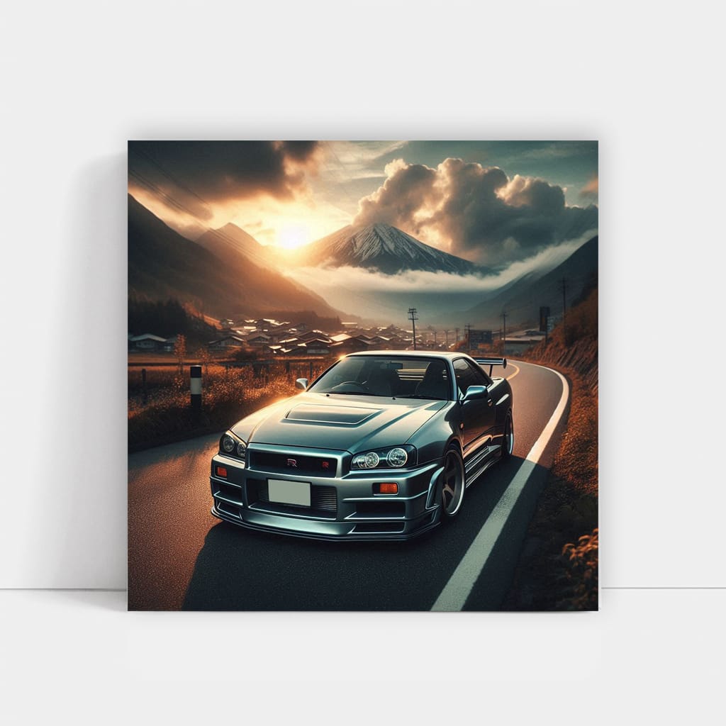 Nissan Skyline Gtr Ro Wall Art