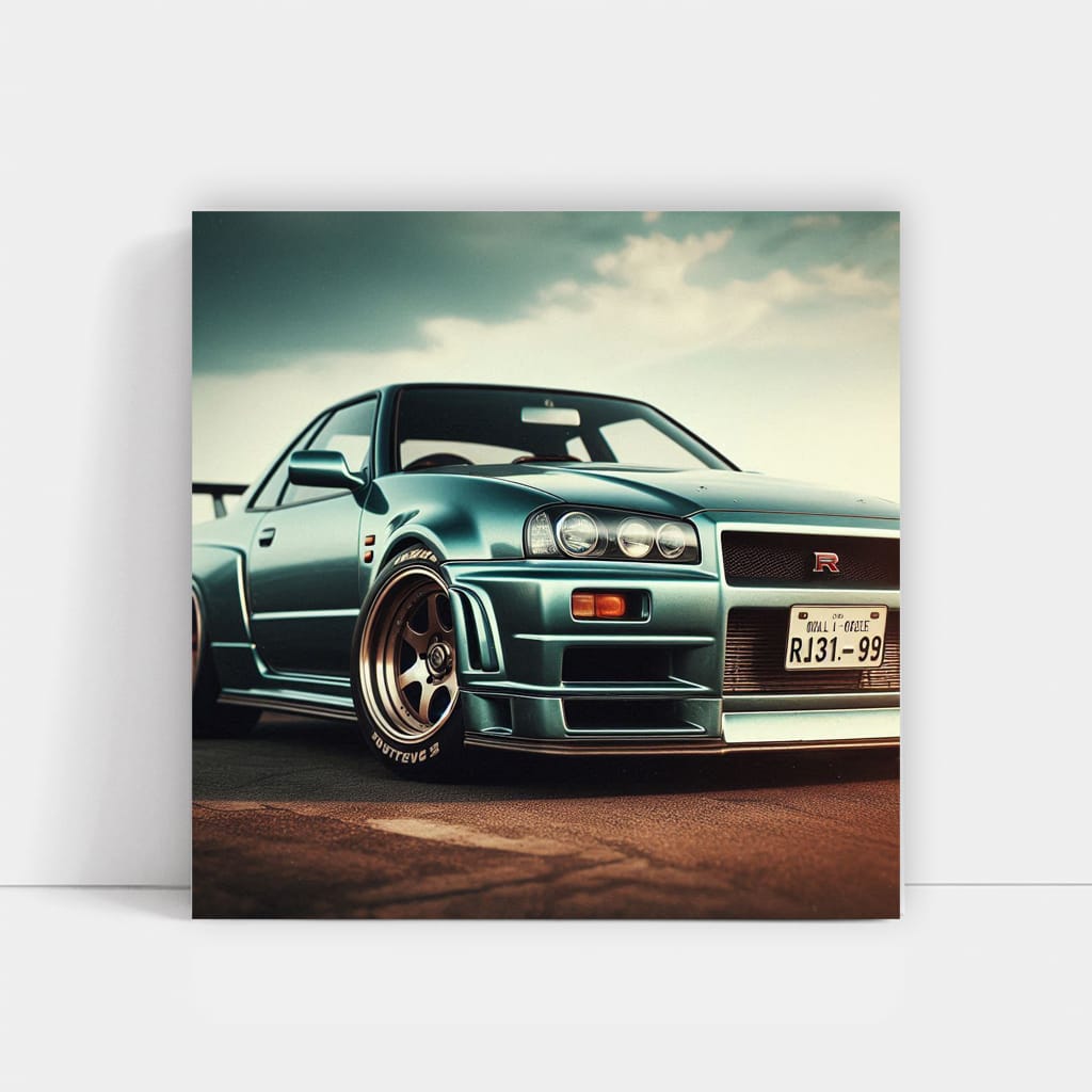 Vintage Nissan Skyline GT-R - Classic Performance Icon
