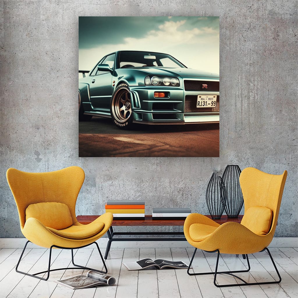 Vintage Nissan Skyline GT-R - Classic Performance Icon