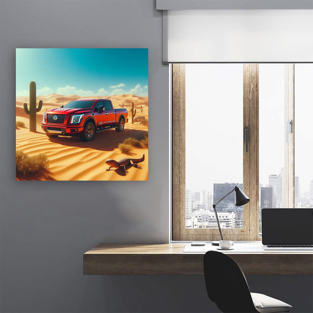 Nissan Titan Dese Wall Art