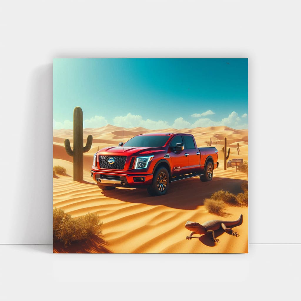 Nissan Titan Dese Wall Art