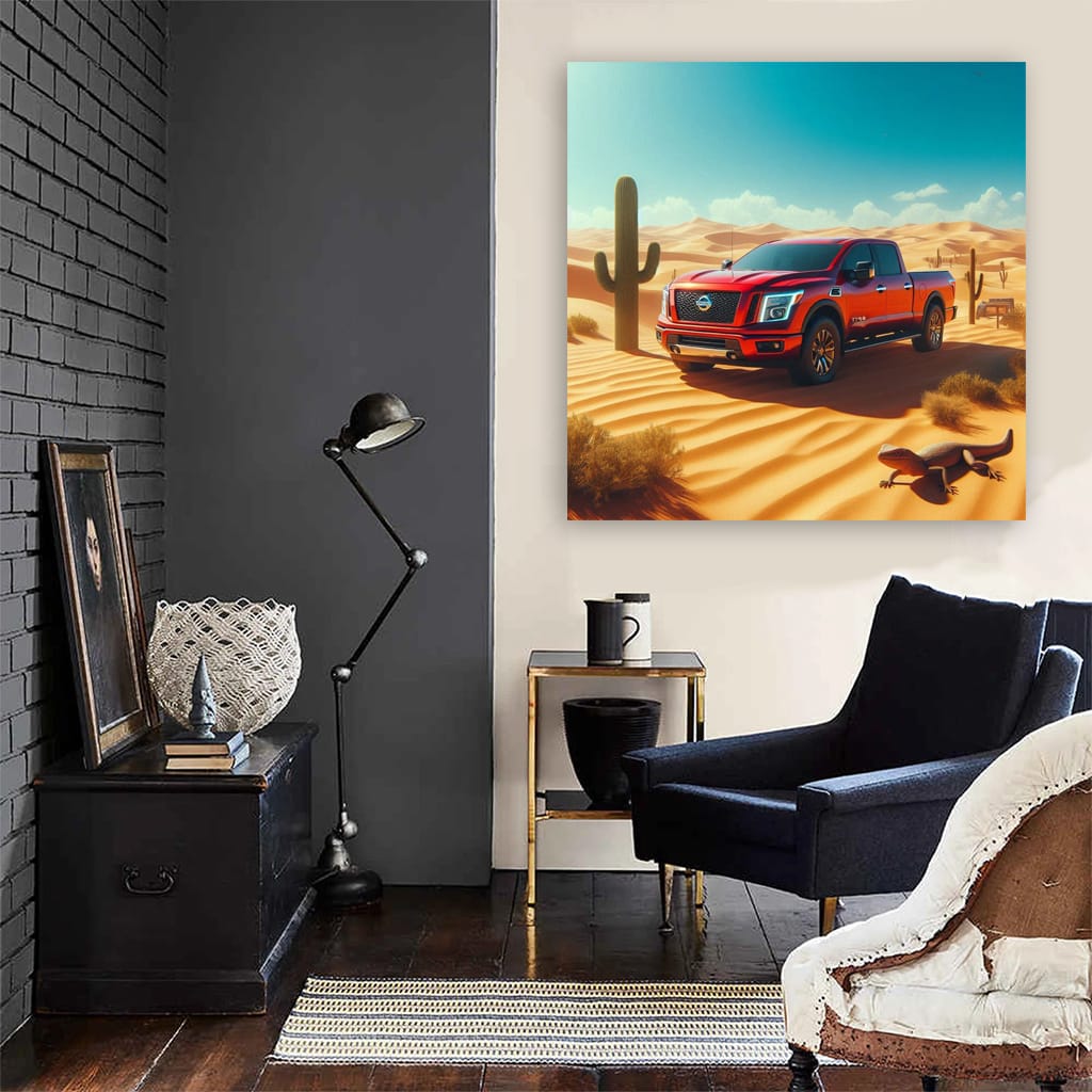 Nissan Titan Desert Adventure - Rugged Power and Style