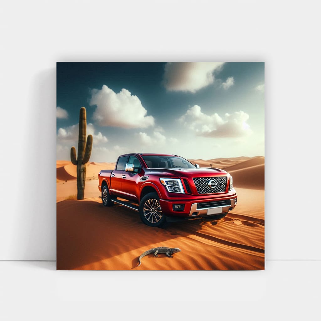 Nissan Titan Desert Wall Art