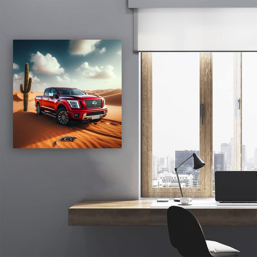 Nissan Titan Desert Wall Art