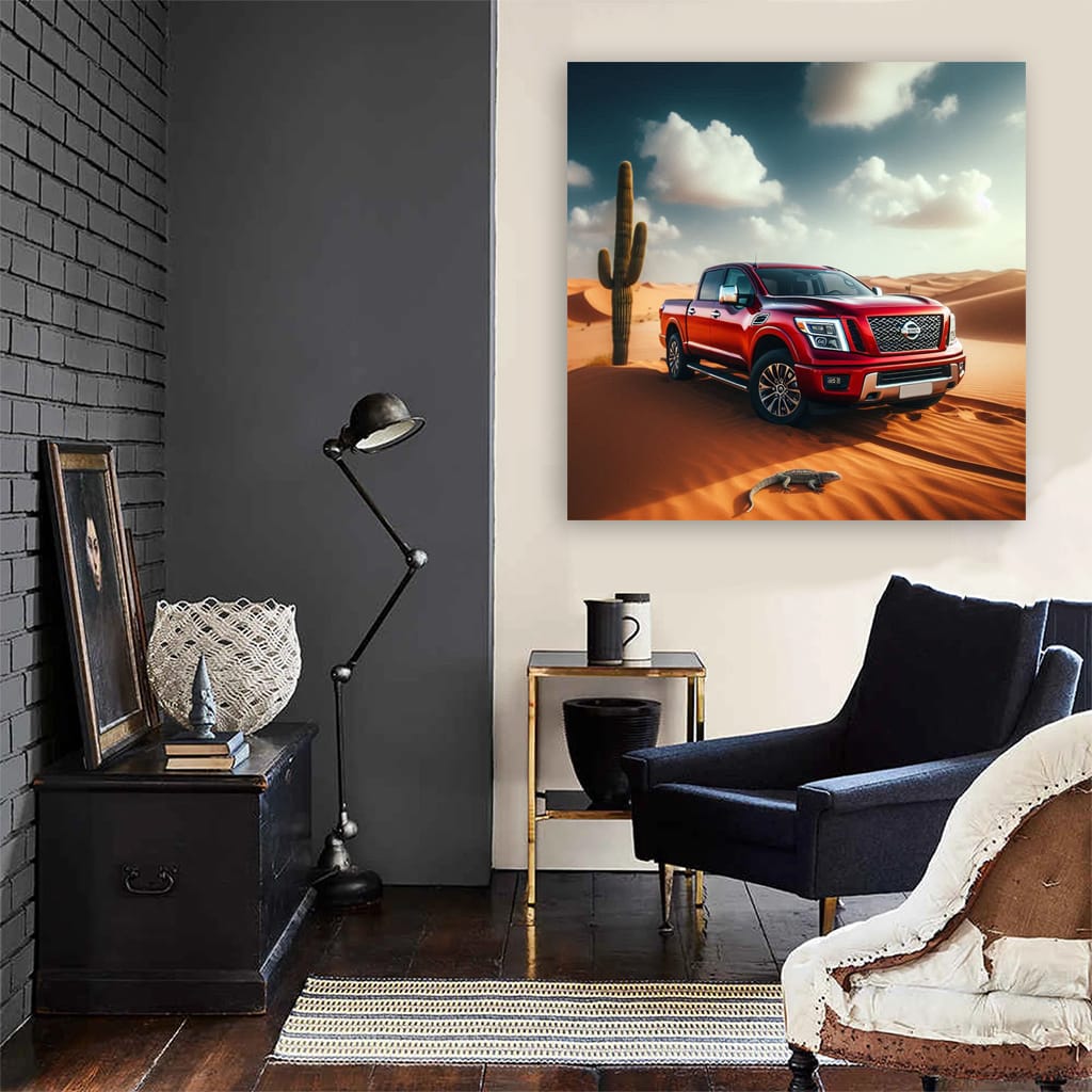 Nissan Titan Desert Wall Art