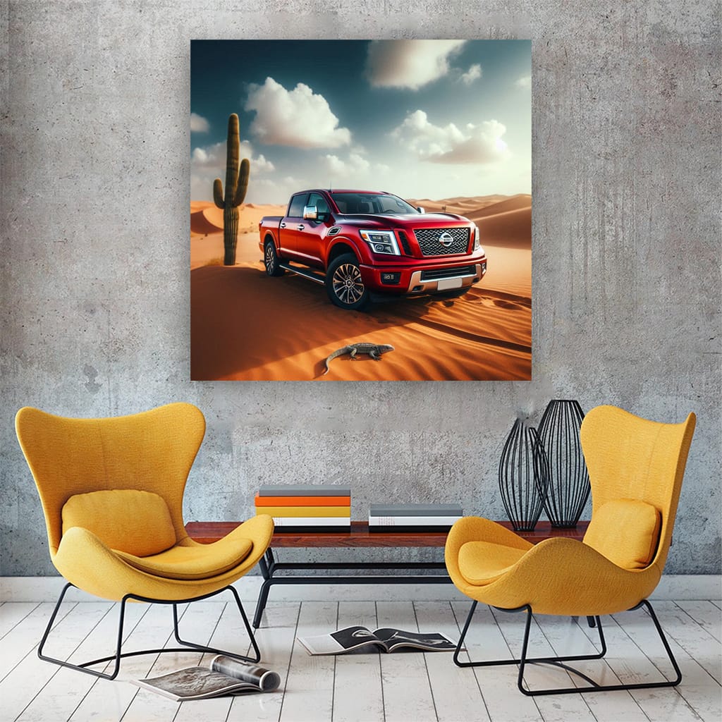 Nissan Titan Desert Wall Art